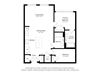 Junior -1 bath B02 Floor Plan Junior - 1 bath B02 Floor Plan at Arrowwood Apartments, Maryland, 20852